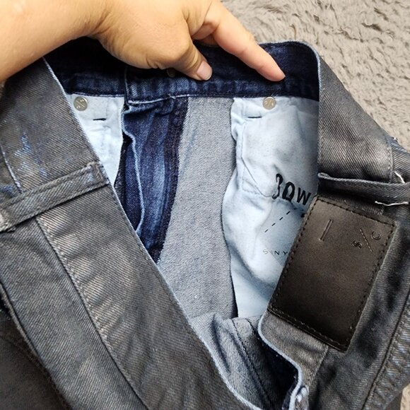 Standard Cloth Jeans Mens 30x30 Gray & Blue Skinny Tapered - Picture 14 of 15